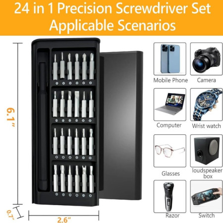24 in 1 Precision Screwdriver Set